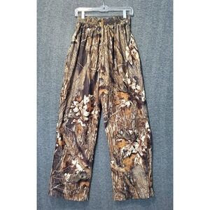 Gamehide Pants Mens Med #705 Mossy Oak Breakup Camo Hush Hide Soft Hunting EUC